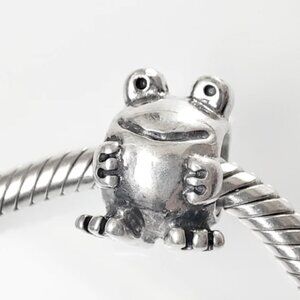 Pandora Sterling Silver Froggie Charm (Retired)